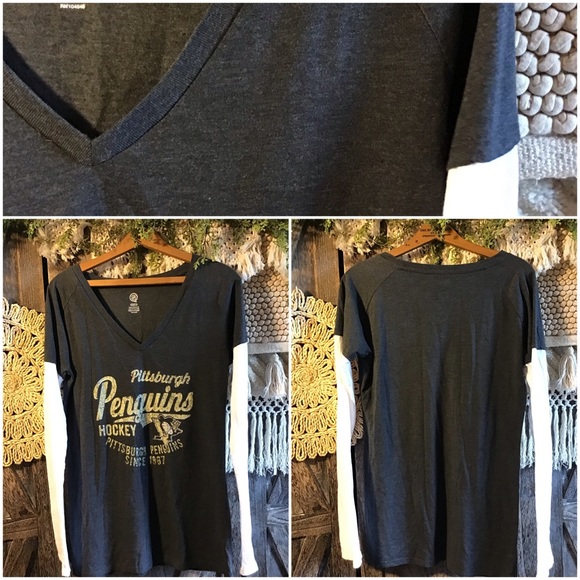 NHL Pittsburgh Penguins Hockey Long Sleeve Tee - Picture 11 of 16